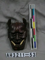 藏品(面具─鬼面)的圖片